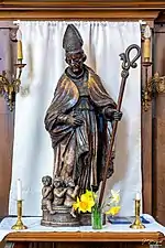 Statue de Saint Nicolas.