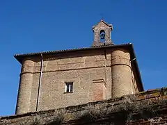 Le bâtiment central, le dôme.