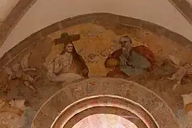 Les peintures du chœur.