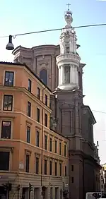 Campanile et lanterne de l'église