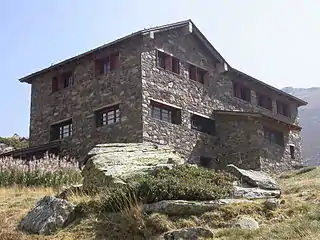Refuge de Coma Pedrosa.