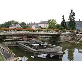 Le pont tournant de Combleux