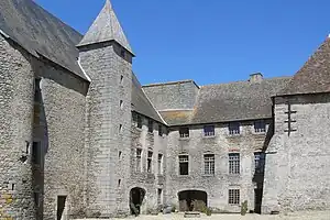 Commanderie hospitalière de Lavaufranche (XIIe siècle). Guy de Blanchefort en a été commandeur.