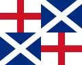 Drapeau du Commonwealth (1651-1658)