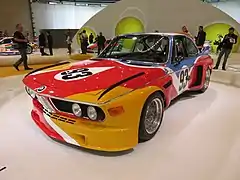 Alexander Calder, BMW 3.0 CSL, des 24 Heures du Mans 1975.