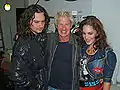 Constantine Maroulis, Kevin Cronin et Kelli Barrett en 2008.