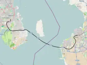 Voir la carte de la ligne.