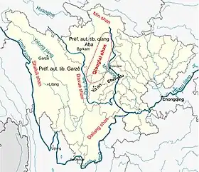 Cordillère du Qionglai dans le Sichuan