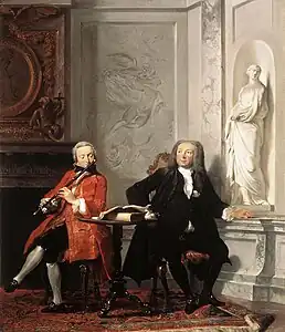 Jéronimus Tonneman et son fils, 1736National Gallery of Ireland