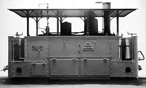 no 673, voie de 0,60, de 1896, no 1 « Challes-les-Eaux », Tramways de Savoie.