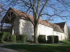 Photographie de l'aile ouest de la ferme de Rochopt