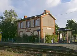 Bâtiment voyageurs de la gare.
