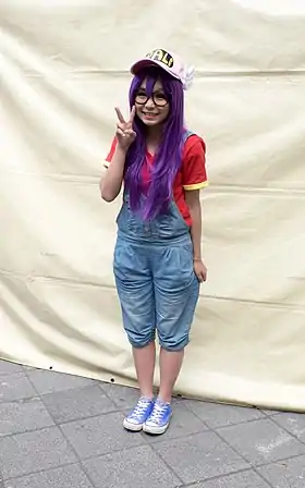 Cosplay d'Aralé Norimaki au :Fancy Frontier (ja) 25, à Taïwan en 2015.