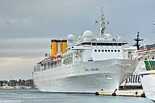  Photographie en couleurs du Costa Allegra à Split en octobre 2011.