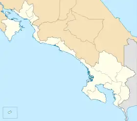 Voir sur la carte administrative de Puntarenas