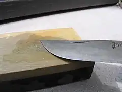 Aiguisage d'un Opinel no 9