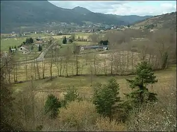 La vallée de la Loire vue de la grotte