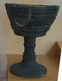 Coupe à pied d’Étrurie VIe&nbsp;siècle&nbsp;av. J.-C.