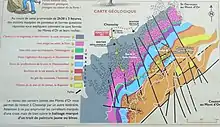 Carte géologique des Monts-d'Or