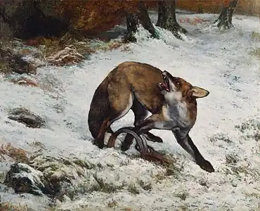 Le Renard pris au piège, musée national de l'Art occidental, Tokyo.