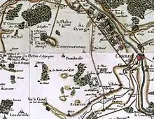 Courcouronnes au XVIIIe siècle.