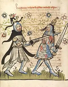 Duel entre Volker le ménestrel et Islan le moine, CPG 359 (en)