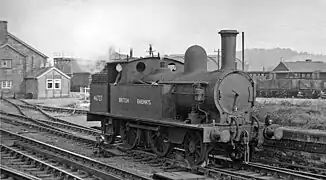 Une 5ft 6in de 1895 encore utilisée par les British Railways jusqu'en 1952.