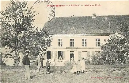 La mairie vers 1910.