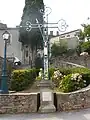 Croix de la passion et de translation du jubilé de 1860, située à côté de l'église.