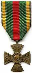 Médaille du combattant volontaire 1914-18.