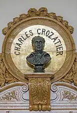 Buste de Charles Crozatier, musée Crozatier