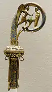 Crosse de l'Annonciation (déb XIIIe&nbsp;siècle, Louvre).