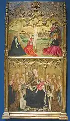 Crucifixion et Madone à l'enfant sur un trôneNorton Simon Museum