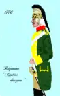 régiment de Custine dragons de 1776 à 1779