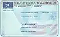Carte d'identité en République tchèque&nbsp;(en)