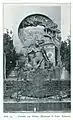 La sépulture von Gahlen avec la sculpture du Mineur en 1904.