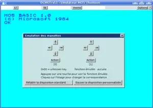 L'interface manettes du DCMO5