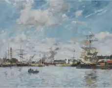 Deauville, le Bassin, collection privée