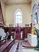 La chapelle seigneuriale.