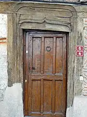 ... Sa porte ...