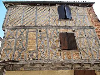 ... Détail des colombages.