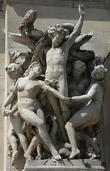 Jean-Baptiste Carpeaux, La Danse (1874), Paris, opéra Garnier.