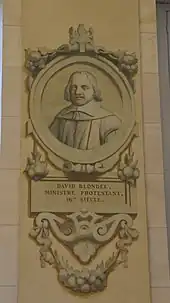 David Blondel grisaille, Hôtel de ville de Châlons.