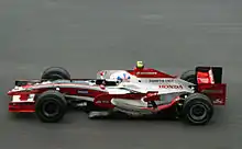 Photo d'Anthony Davidson sur SA08A au Grand Prix de Malaisie en 2008