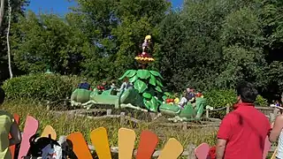 Grenouilles à Plopsaland
