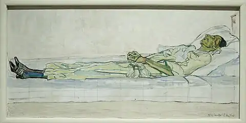 Sur le lit de mort (26 janvier 1915)