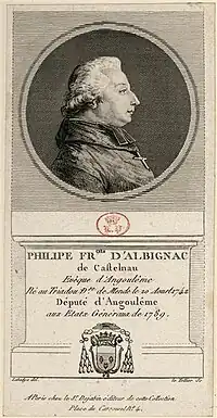 Philippe-François d'Albignac de Castelnau (1742-1814)