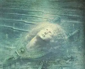 Orphée mort, 1893, Bruxelles, musées royaux des Beaux-Arts de Belgique.