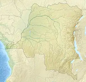Voir sur la carte topographique de République démocratique du Congo