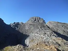 Face nord de la dent d'Estibère-Male.